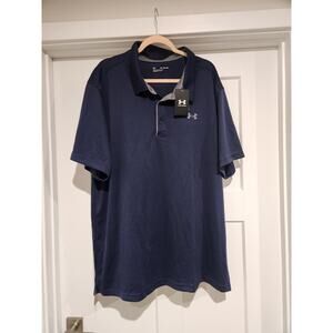 Under Armour NWT Men's Polo Blue 4XLT